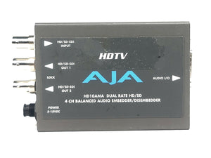 AJA HD10AMA Dual Rate HD/SD 4 CH w/ PSU