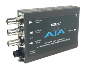 AJA HD10AMA Dual Rate HD/SD 4 CH w/ PSU