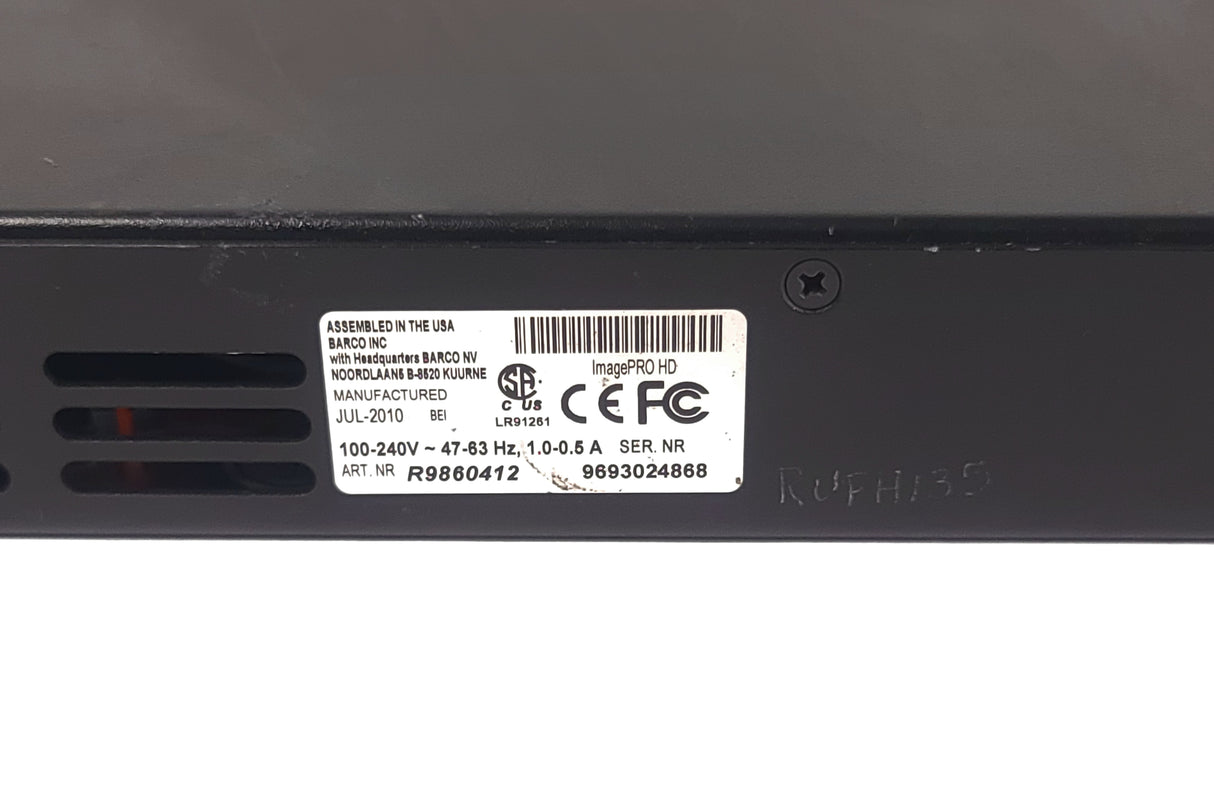 Barco R9860412 Image Pro HD Multi-Format Signal Processor