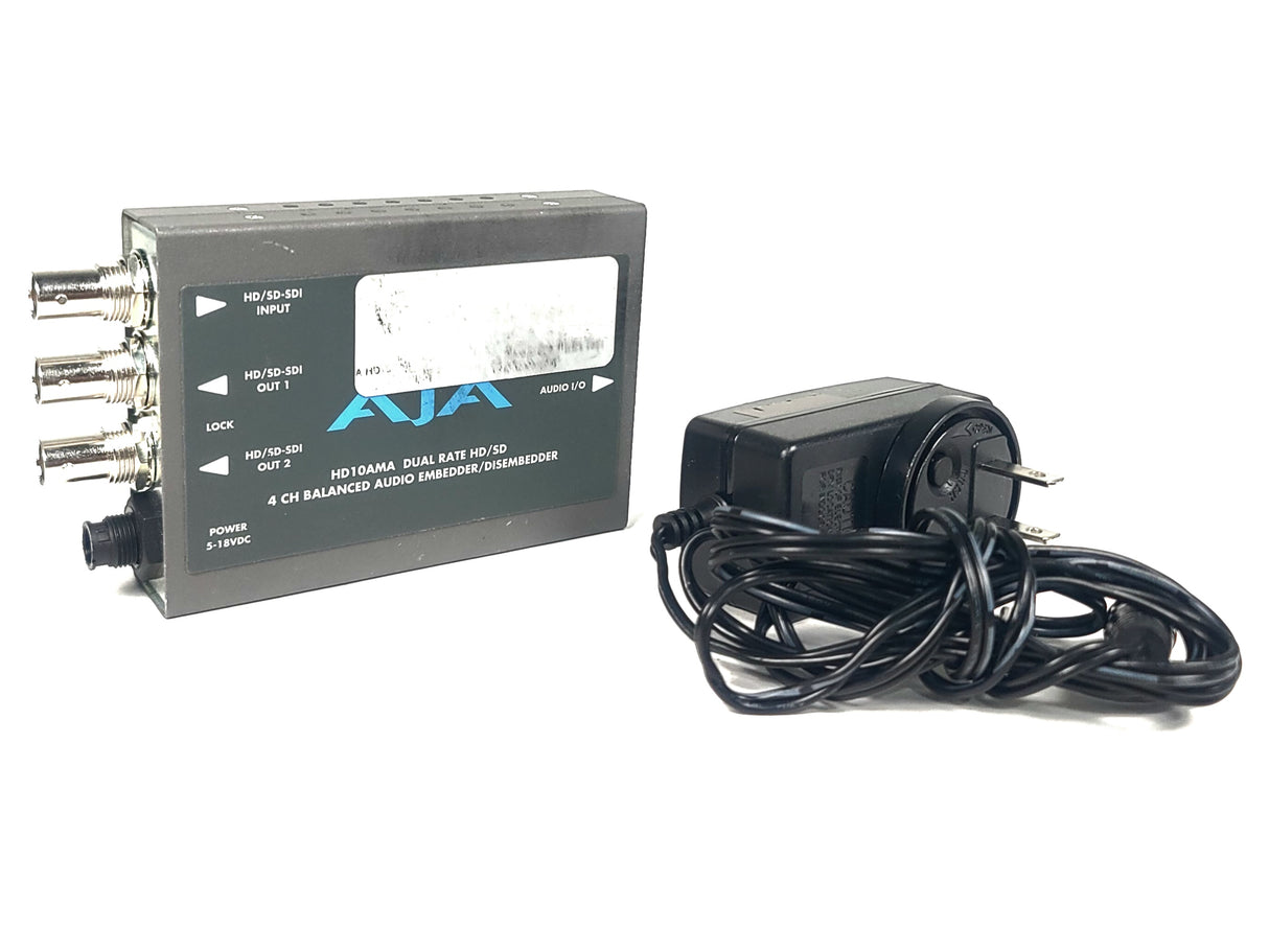 AJA HD10AMA Dual Rate HD/SD 4 CH w/ PSU