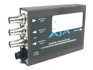 AJA HD10AMA Dual Rate HD/SD 4 CH w/ PSU