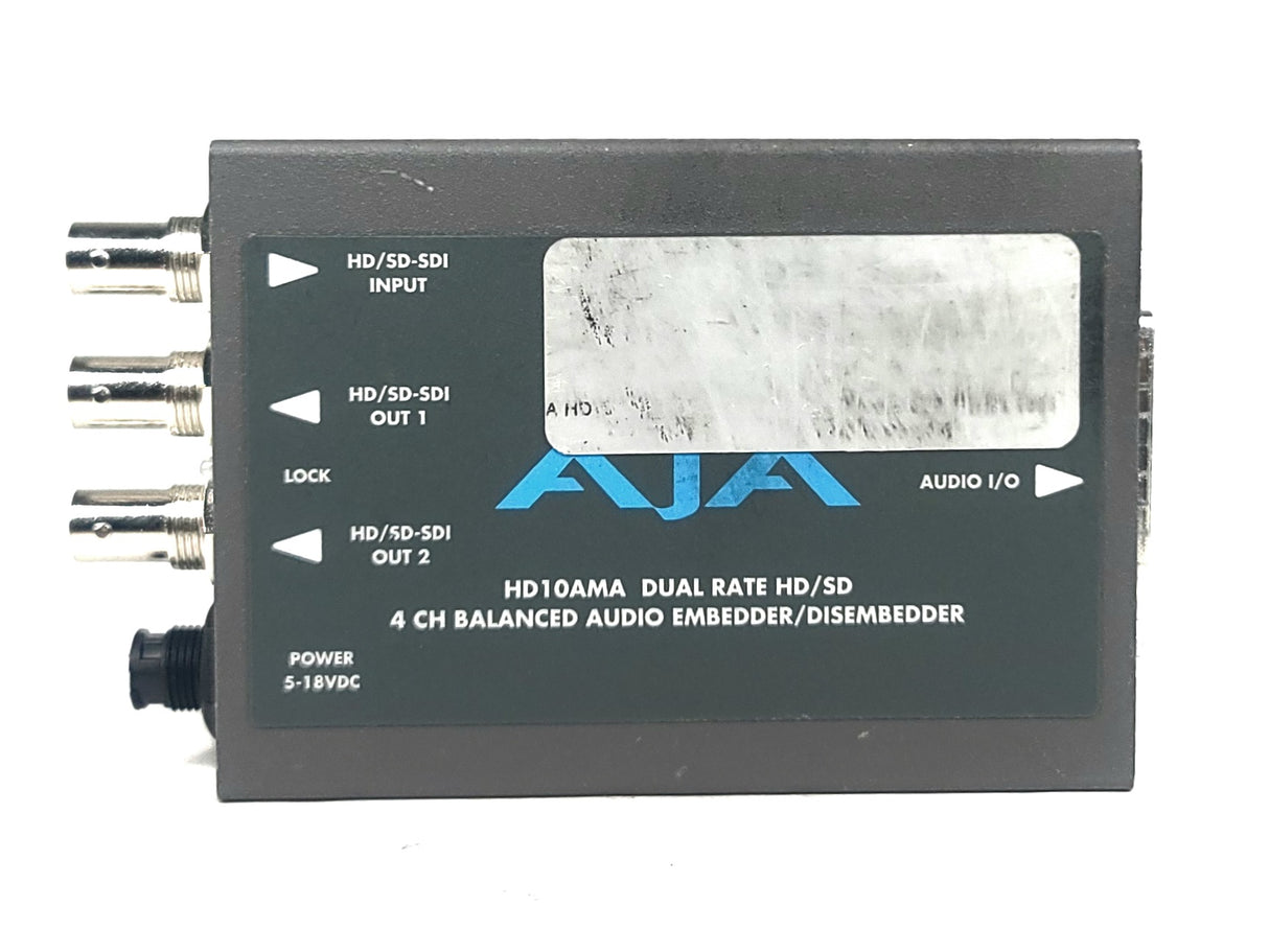 AJA HD10AMA Dual Rate HD/SD 4 CH w/ PSU