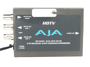 AJA HD10AMA Dual Rate HD/SD 4 CH w/ PSU