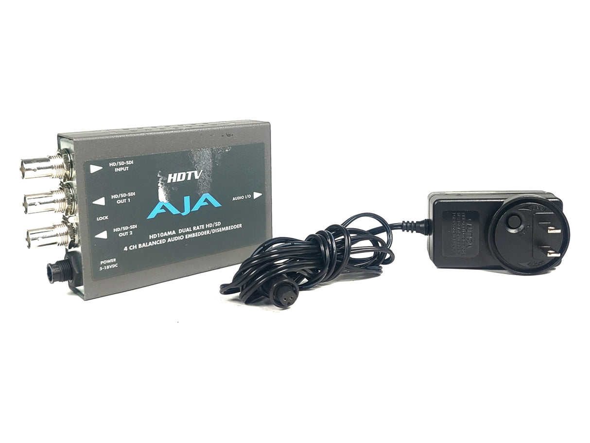 AJA HD10AMA Dual Rate HD/SD 4 CH w/ PSU