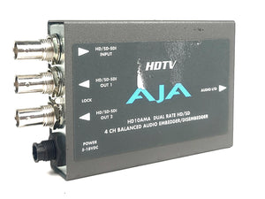 AJA HD10AMA Dual Rate HD/SD 4 CH w/ PSU