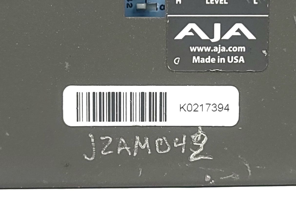 AJA HD10AMA Dual Rate HD/SD 4 CH w/ PSU