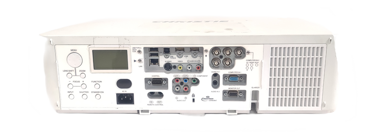 Christie LWU501i 3-Chip 5000 Lumen WUXGA LCD Conference Projector & Lens w/ Accessories