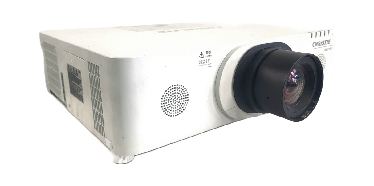 Christie LWU501i 3-Chip 5000 Lumen WUXGA LCD Conference Projector & ML-703 Lens w/ Accessories