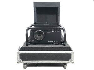 Panasonic PT-DZ12000U 12,000 Lumens WUXGA 3-Chip DLP Projector (Lamp Hours 1: 573, 2: 540, 3: 573, 4: 570) [NO LENS] in Wheeled Road Case