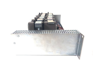 (6) AJA ROI-DVI Converters in Custom Power Rack Unit