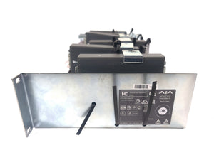 (6) AJA ROI-DVI Converters in Custom Power Rack Unit