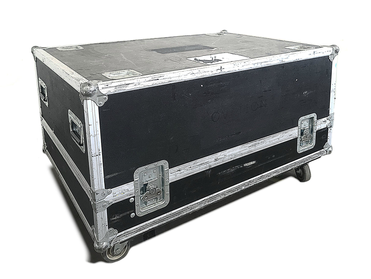 Panasonic PT-DZ12000U 12,000 Lumens WUXGA 3-Chip DLP Projector (Lamp Hours 1: 59, 2: 59, 3: 59, 4: 599) [NO LENS] in Wheeled Road Case