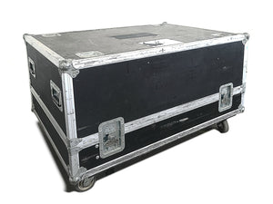 Panasonic PT-DZ12000U 12,000 Lumens WUXGA 3-Chip DLP Projector (Lamp Hours 1: 59, 2: 59, 3: 59, 4: 599) [NO LENS] in Wheeled Road Case