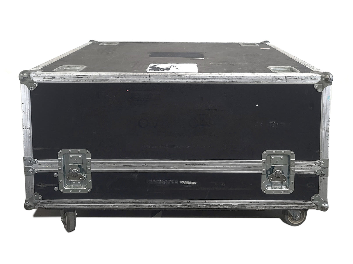 Panasonic PT-DZ12000U 12,000 Lumens WUXGA 3-Chip DLP Projector (Lamp Hours 1: 59, 2: 59, 3: 59, 4: 599) [NO LENS] in Wheeled Road Case