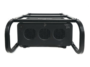 Panasonic PT-DZ12000U 12,000 Lumens WUXGA 3-Chip DLP Projector (Lamp Hours 1: 573, 2: 540, 3: 573, 4: 570) [NO LENS] in Wheeled Road Case