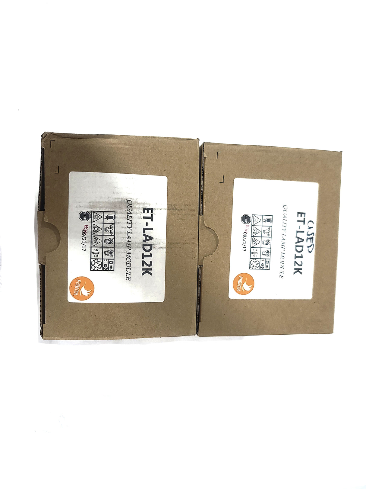 Panasonic PT-DZ12000U 12,000 Lumens WUXGA 3-Chip DLP Projector (Lamp Hours 1: 573, 2: 540, 3: 573, 4: 570) [NO LENS] in Wheeled Road Case