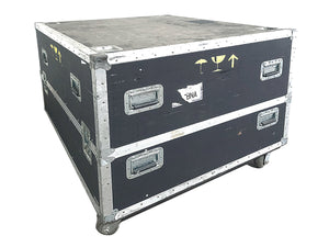 Barco FLM HD18 18,000 Lumens HD 3-Chip DLP Large Venue Projector (Lamp Hours 137) w/ (4) Mounting Brackets, Remote & PSU Cable in Wheeled Road Case (NO LENS)