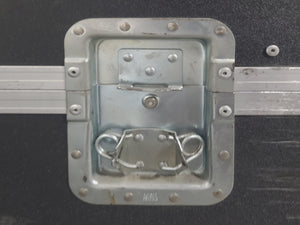 Barco FLM HD18 18,000 Lumens HD 3-Chip DLP Large Venue Projector (Lamp Hours 137) w/ (4) Mounting Brackets, Remote & PSU Cable in Wheeled Road Case (NO LENS)