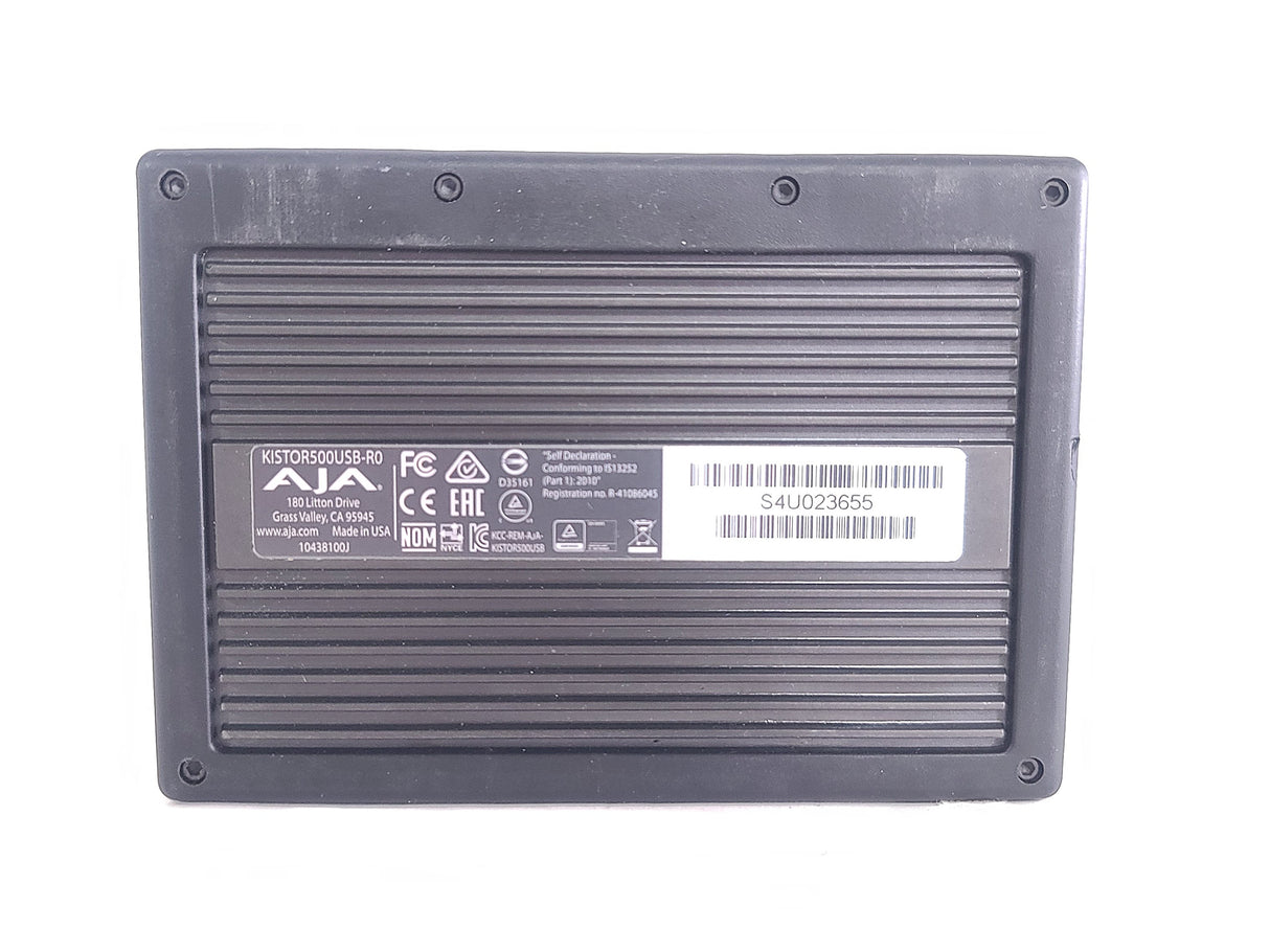 (2) AJA KiStor500USB-R0 512 GB Storage Module