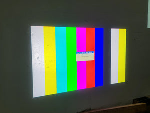 Barco FLM HD18 18,000 Lumens HD 3-Chip DLP Large Venue Projector (Lamp Hours 2200) w/ (4) Mounting Brackets, Remote & PSU Cable in Wheeled Road Case (NO LENS)