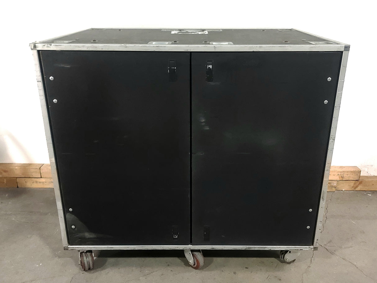 42x33x39 Olympic Wheeled Road Case w/ (2) 20RU Removable Rack Units