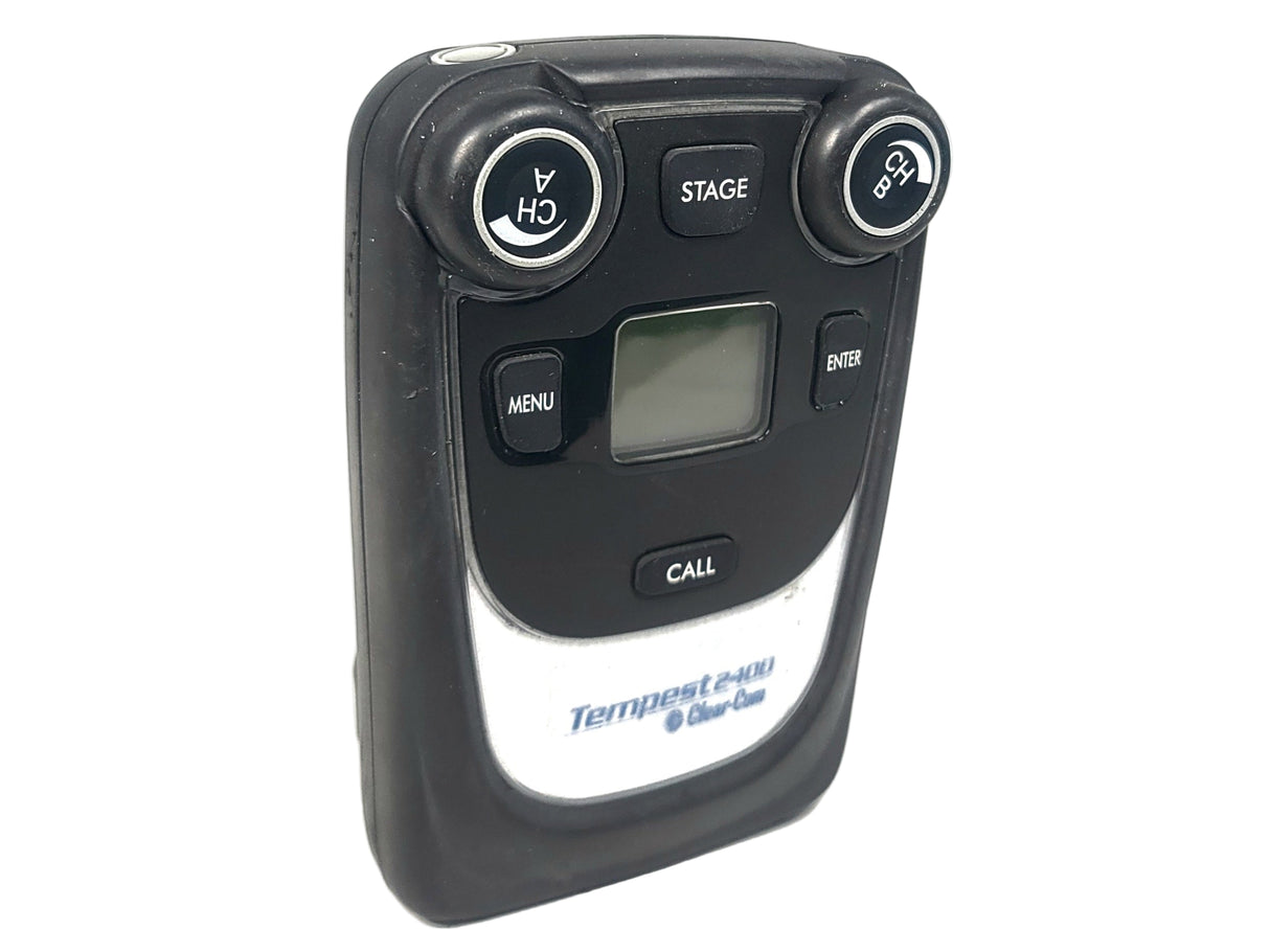 Clear-Com CP-222 Tempest 2400 Series 2-Channel Wireless Belt Station