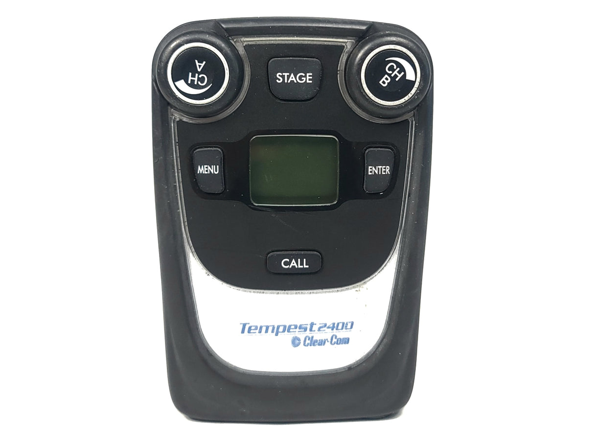 Clear-Com CP-222 Tempest 2400 Series 2-Channel Wireless Belt Station
