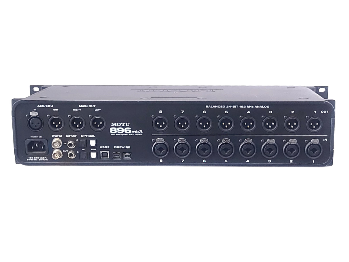 MOTU 896mk3 Hybrid USB / FireWire Audio Interface