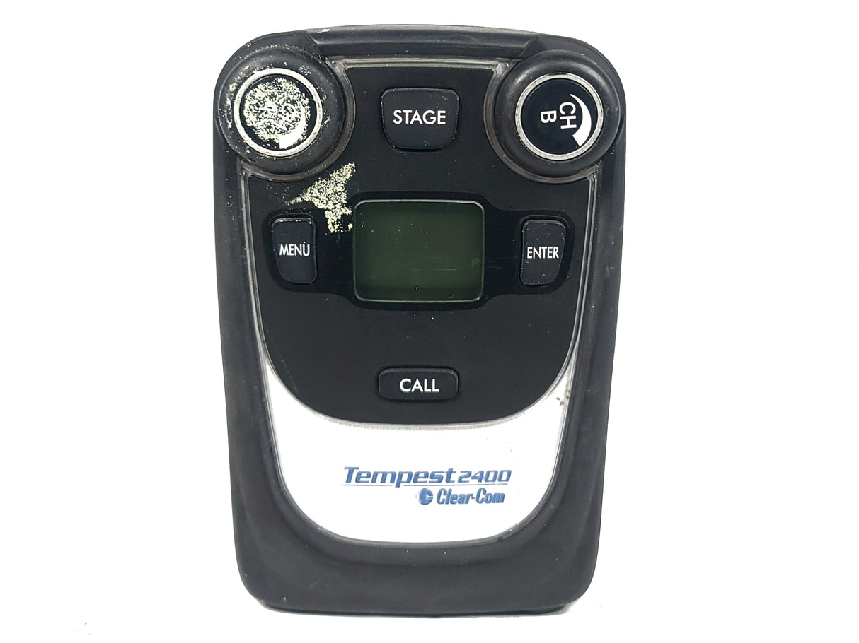Clear-Com CP-222 Tempest 2400 Series 2-Channel Wireless Belt Station