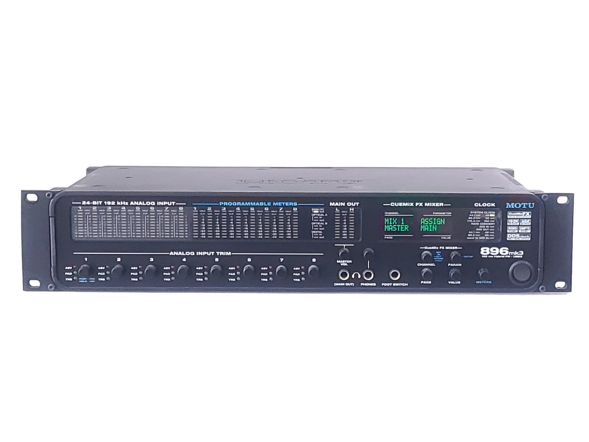 MOTU 896mk3 Hybrid USB / FireWire Audio Interface