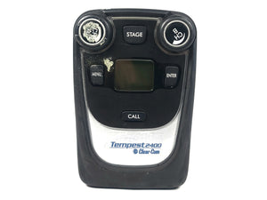 Clear-Com CP-222 Tempest 2400 Series 2-Channel Wireless Belt Station