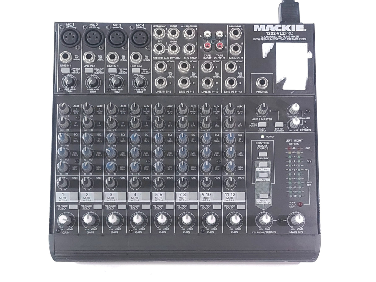 Mackie 1202-VLZ Pro 12-Channel Mic/Line Mixer