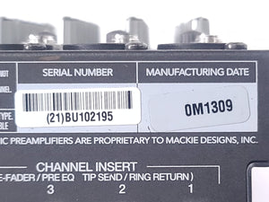 Mackie 1202-VLZ Pro 12-Channel Mic/Line Mixer