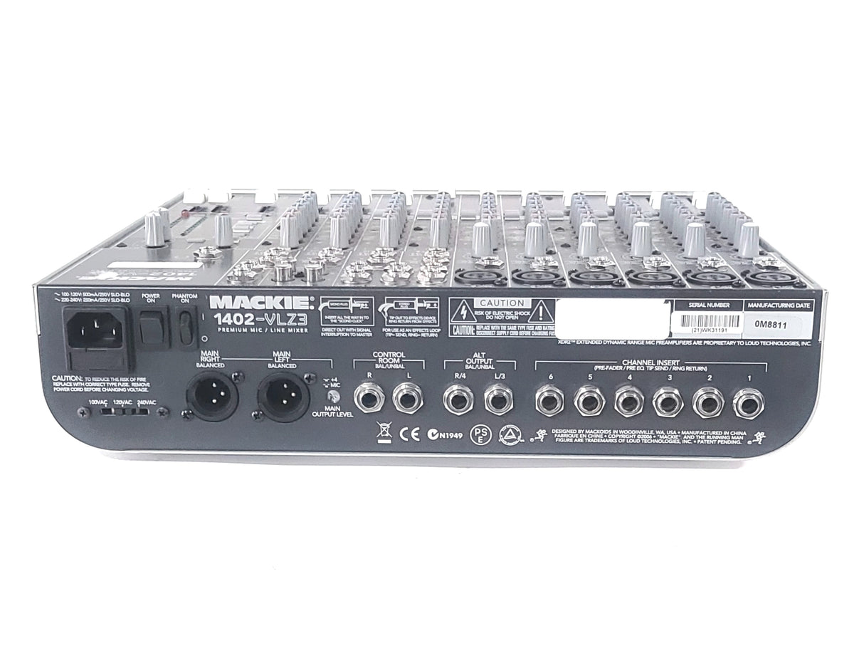 Mackie 1402-VLZ3 14-Channel Premium Mic/Line Mixer (NEEDS REPAIR)