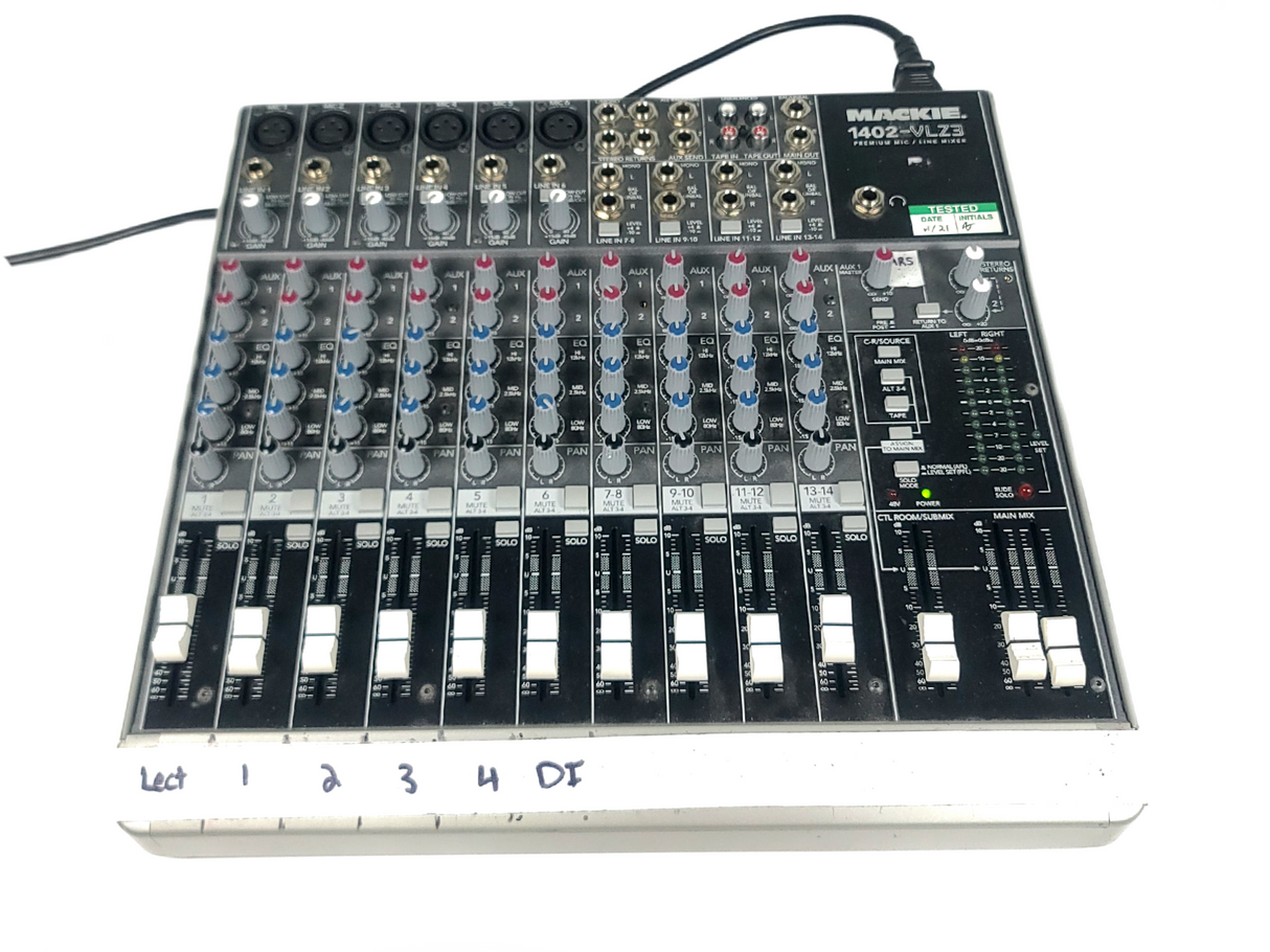 Mackie 1402-VLZ3 14-Channel Premium Mic/Line Mixer