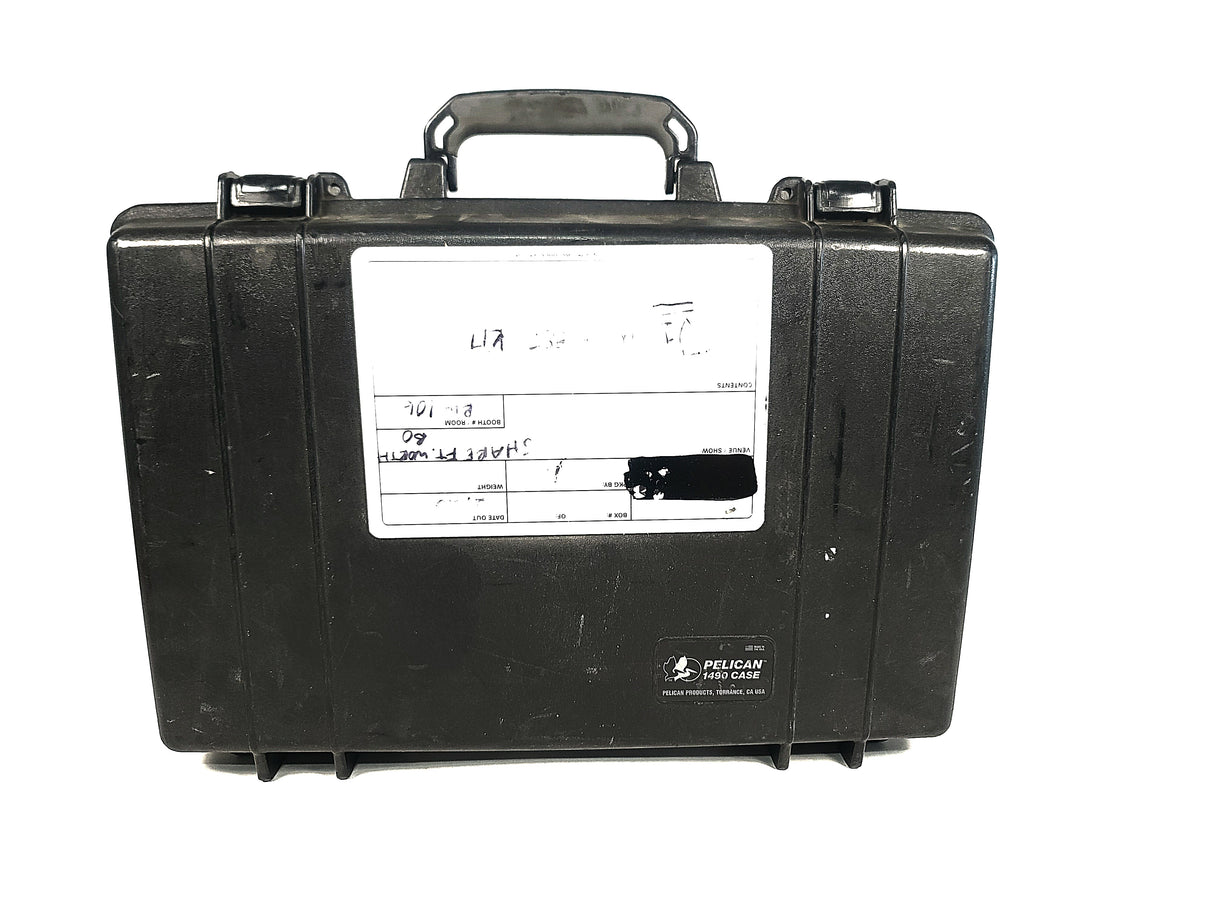 Shure ULXP4 Wireless Receiver Kit (J1: 554-590MHz) w/ Accessories in Pelican 1490 Case