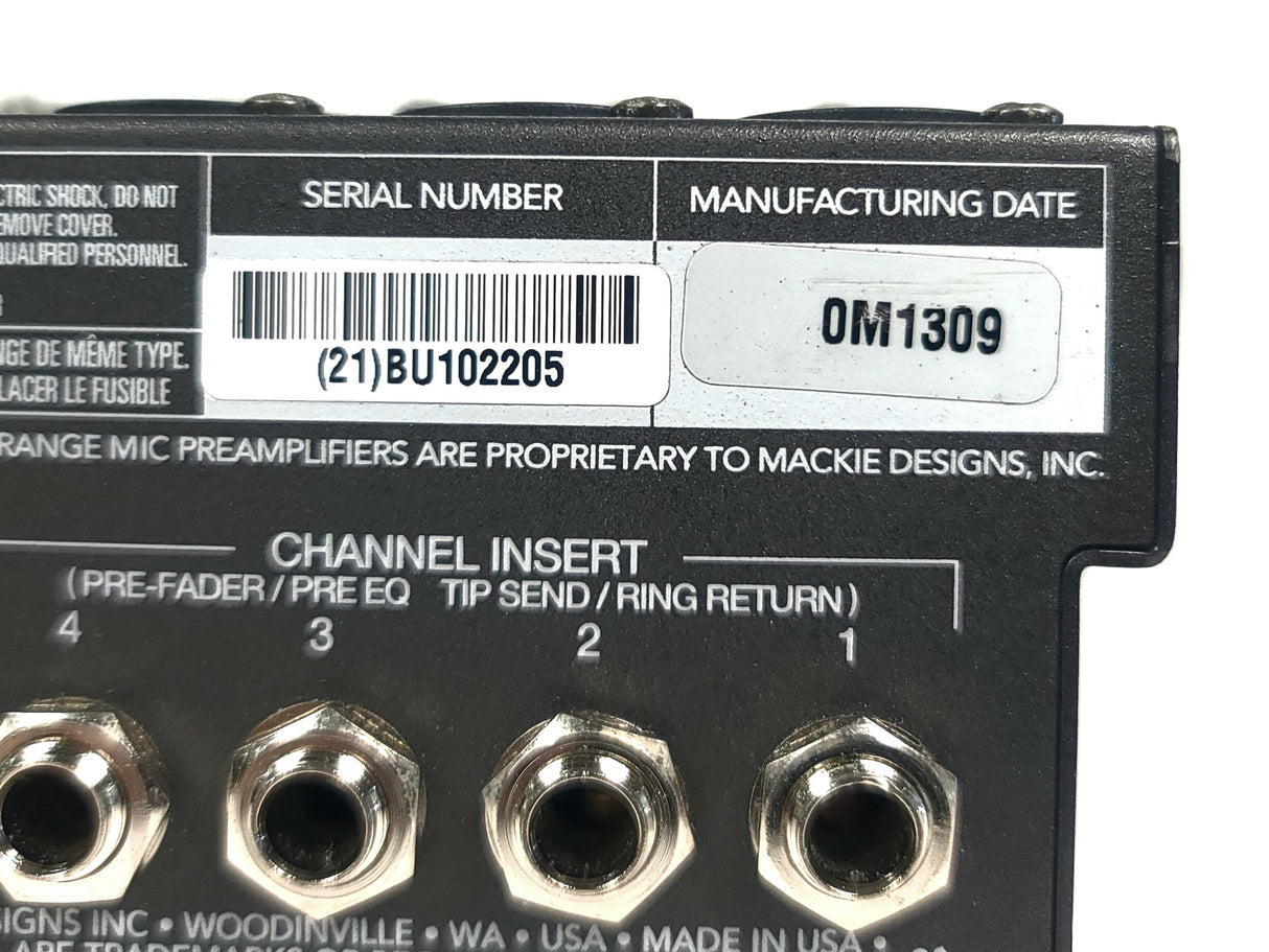 Mackie 1202-VLZ Pro 12-Channel Mic/Line Mixer