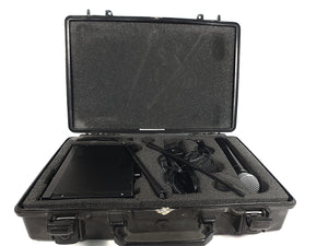 Shure ULXP4 Wireless Receiver Kit (J1: 554-590MHz) w/ Accessories in Pelican 1490 Case