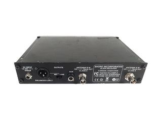 Shure ULXP4 Wireless Receiver Kit (J1: 554-590MHz) w/ Accessories in Pelican 1490 Case