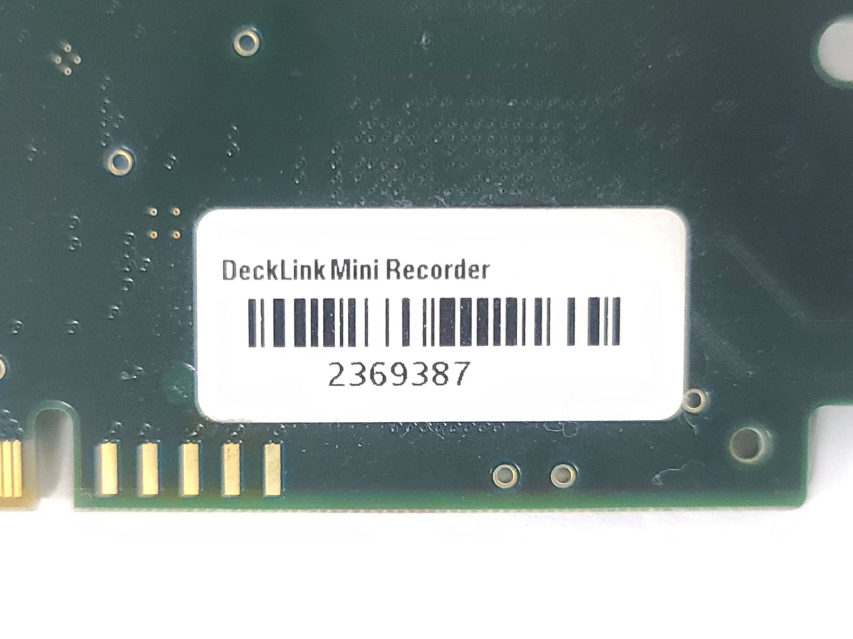 Blackmagic Design BMDPCB217D1 DeckLink Mini Recorder