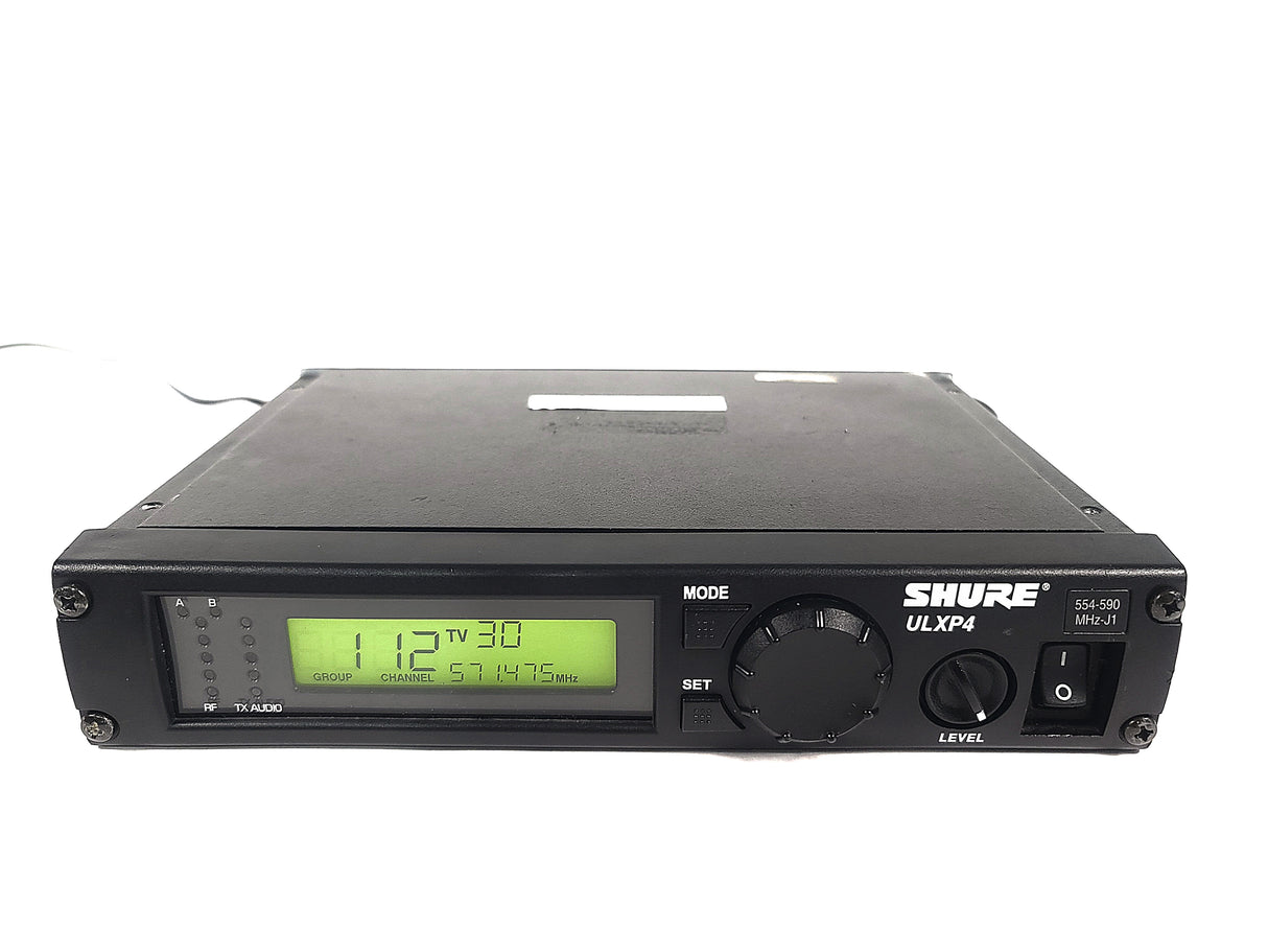 Shure ULXP4 Wireless Receiver Kit (J1: 554-590MHz) w/ Accessories in Pelican 1490 Case
