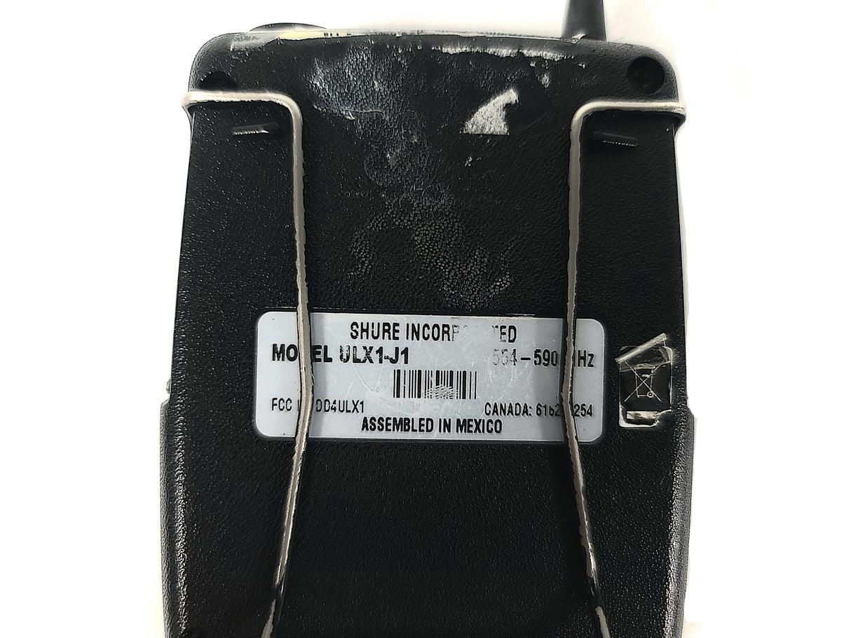 Shure ULXP4 Wireless Receiver Kit (J1: 554-590MHz) w/ Accessories in Pelican 1490 Case