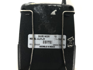 Shure ULXP4 Wireless Receiver Kit (J1: 554-590MHz) w/ Accessories in Pelican 1490 Case