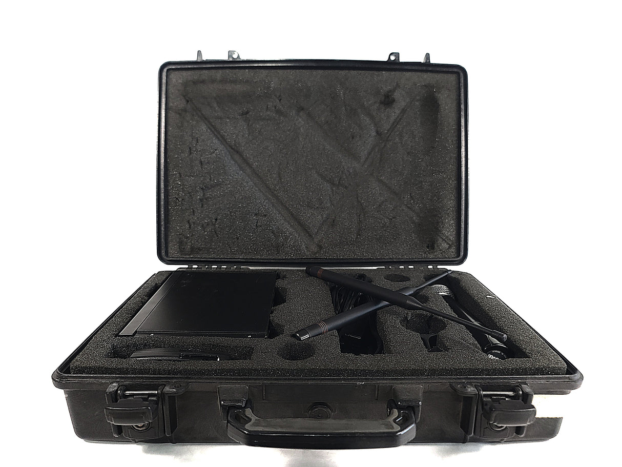 Shure ULXP4 Wireless Receiver Kit (G3: 470-506MHz) w/ Accessories in Pelican 1490 Case