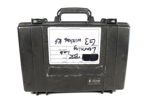 Shure ULXP4 Wireless Receiver Kit (G3: 470-506MHz) w/ Accessories in Pelican 1490 Case