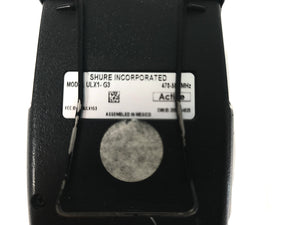 Shure ULXP4 Wireless Receiver Kit (G3: 470-506MHz) w/ Accessories in Pelican 1490 Case