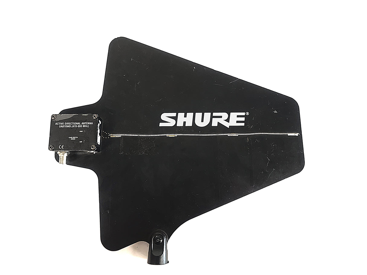 Shure UA874WB Wideband Active Directional Antenna (470 to 900 MHz)