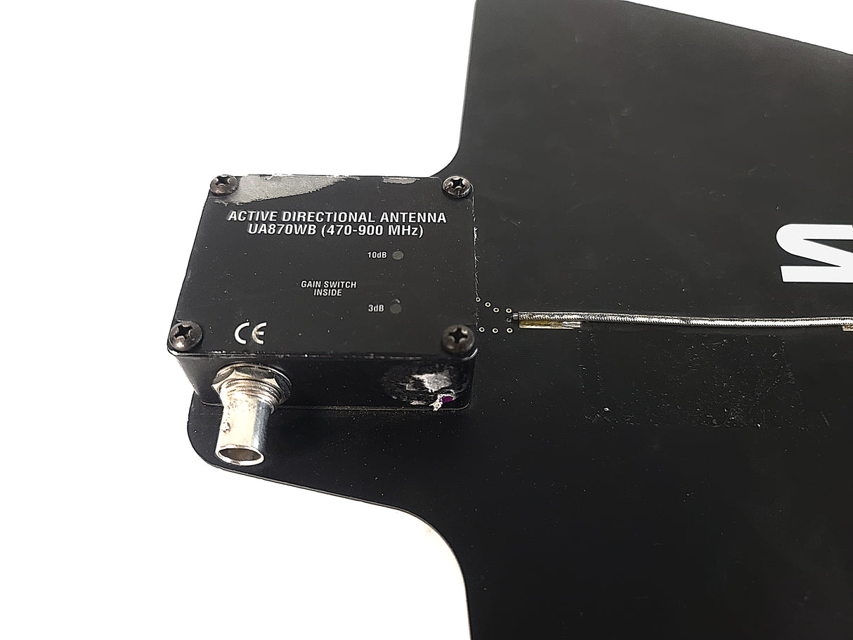 Shure UA874WB Wideband Active Directional Antenna (470 to 900 MHz)