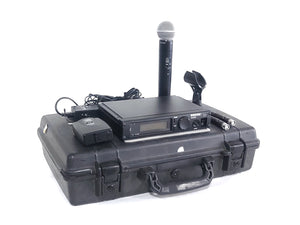 Shure ULXP4 Wireless Receiver Kit (J1: 554-590MHz) w/ Accessories in Pelican 1490 Case