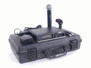 Shure ULXP4 Wireless Receiver Kit (J1: 554-590MHz) w/ Accessories in Pelican 1490 Case